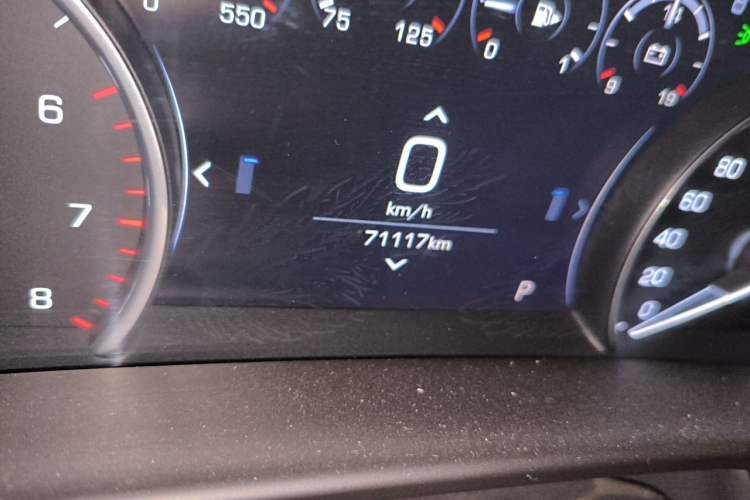 Used Cadillac CT6 2021 28T Fashion Edition Odometer Close Up