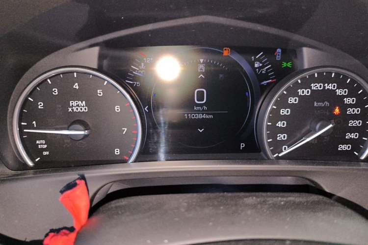 Used Cadillac CT6 2021 28T Elite Edition Odometer Close Up
