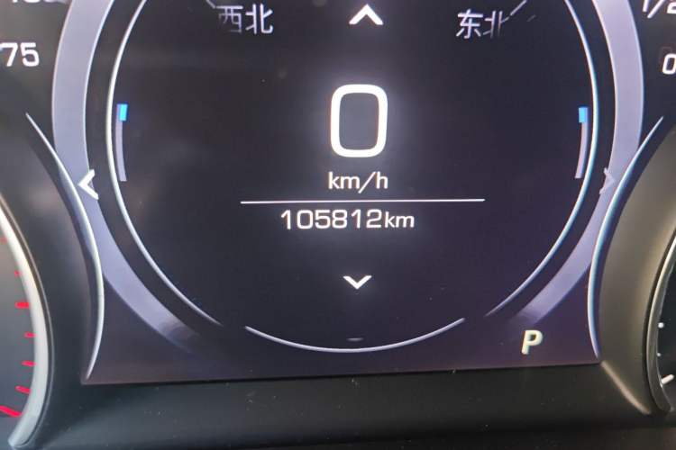Used Cadillac CT6 2021 28T Elite Edition Odometer Close Up