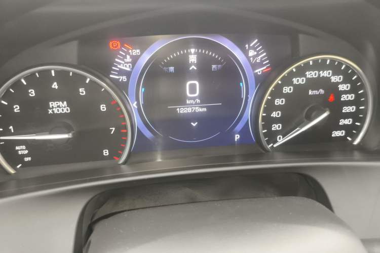 Used Cadillac CT6 2021 28T Fashion Edition Odometer Close Up
