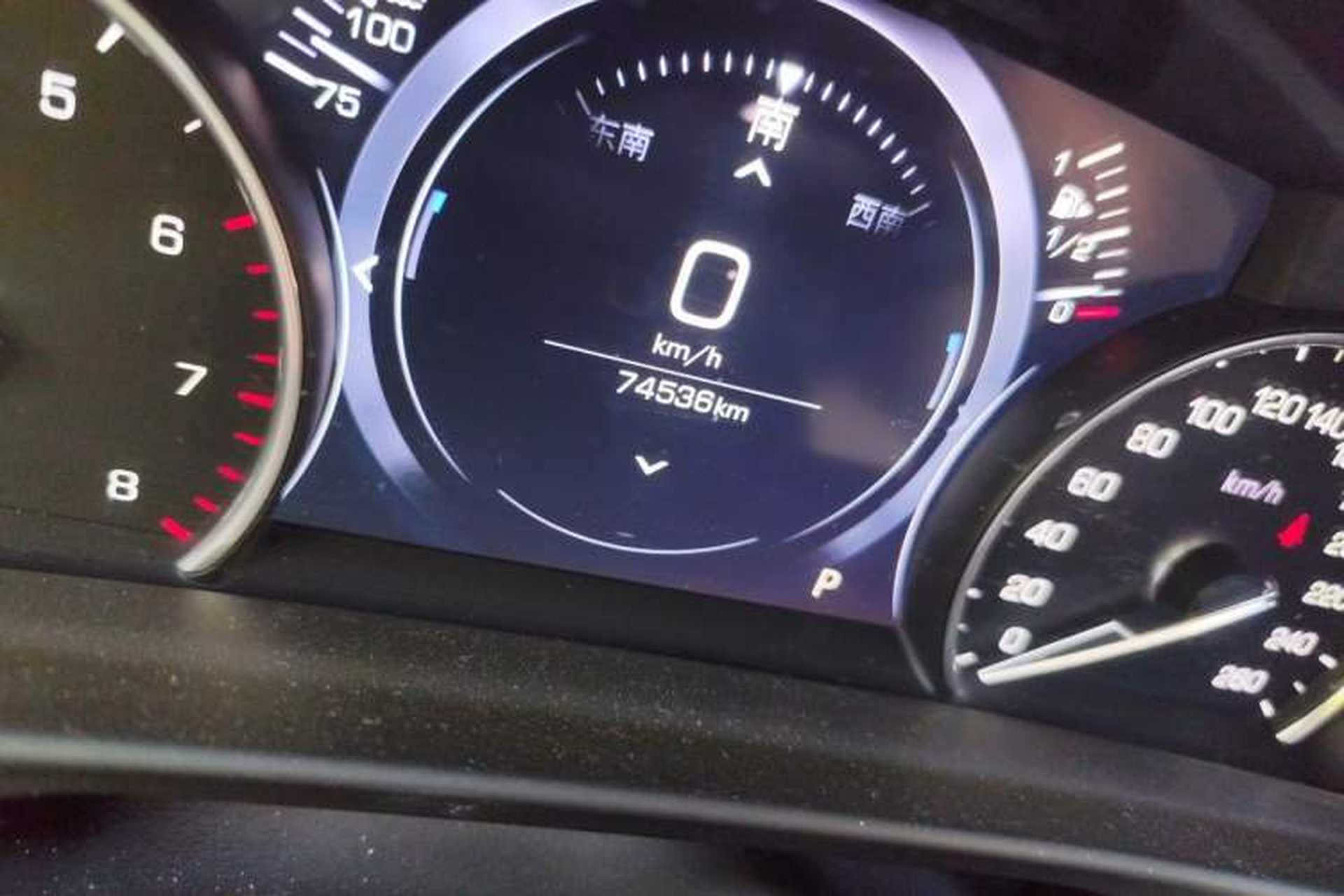 Used Cadillac CT6 2021 28T Fashion Edition Odometer Close Up