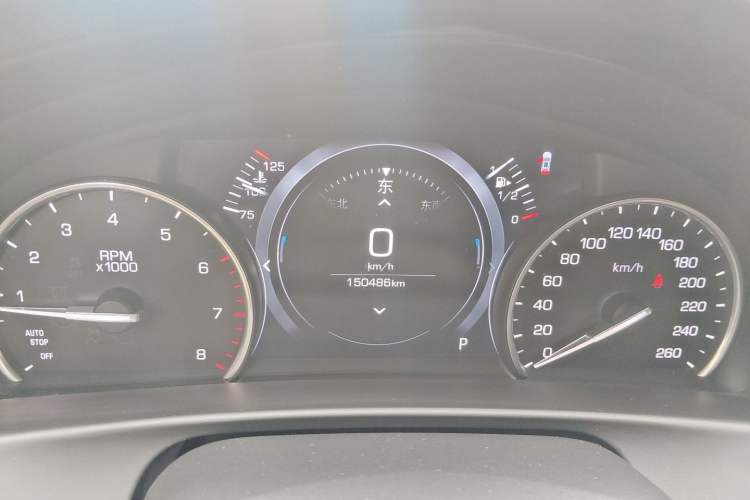 Used Cadillac CT6 2021 28T Elite Edition Odometer Close Up