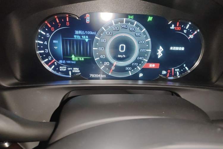 Used Cadillac CT6 2021 28T Elite Edition Odometer Close Up