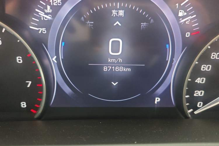 Used Cadillac CT6 2021 28T Elite Edition Odometer Close Up