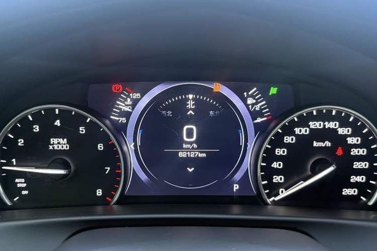 Used Cadillac CT6 2021 28T Fashion Edition Odometer Close Up