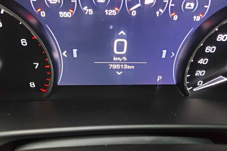 Used Cadillac CT6 2021 28T Elite Edition Odometer Close Up