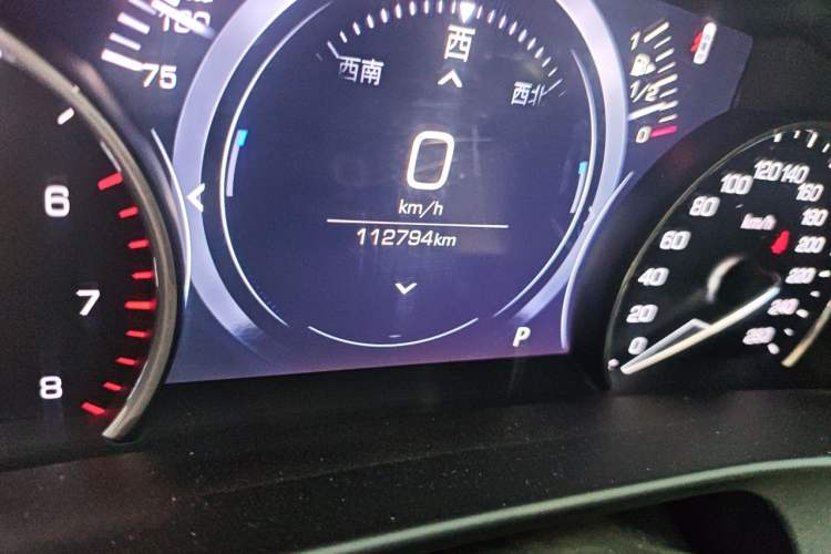 Used Cadillac CT6 2021 28T Fashion Edition Odometer Close Up