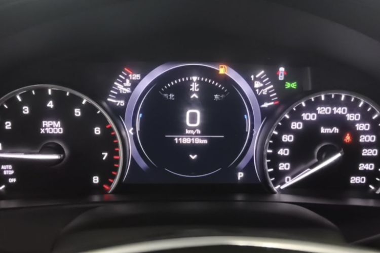 Used Cadillac CT6 2021 28T Elite Edition Odometer Close Up