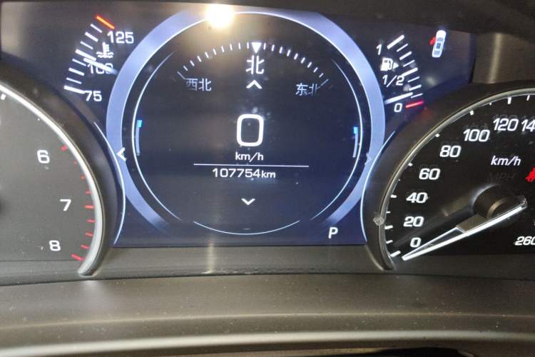 Used Cadillac CT6 2021 28T Elite Edition Odometer Close Up