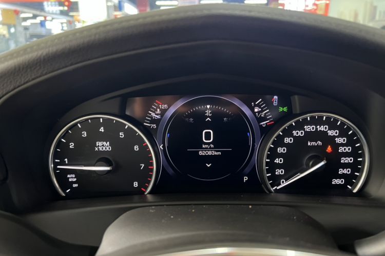 Used Cadillac CT6 2021 28T Fashion Edition Odometer Close Up