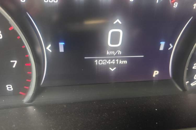 Used Cadillac CT6 2021 28T Elite Edition Odometer Close Up