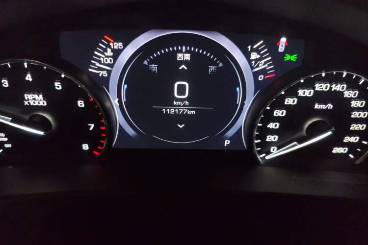 Used Cadillac CT6 2021 28T Elite Edition Odometer Close Up