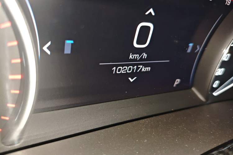 Used Cadillac CT6 2021 28T Elite Edition Odometer Close Up
