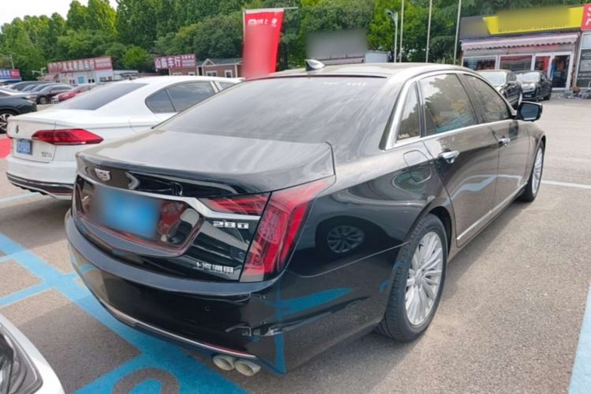 Used Cadillac CT6 2021 28T Elite Edition Rear Right 45 Deg