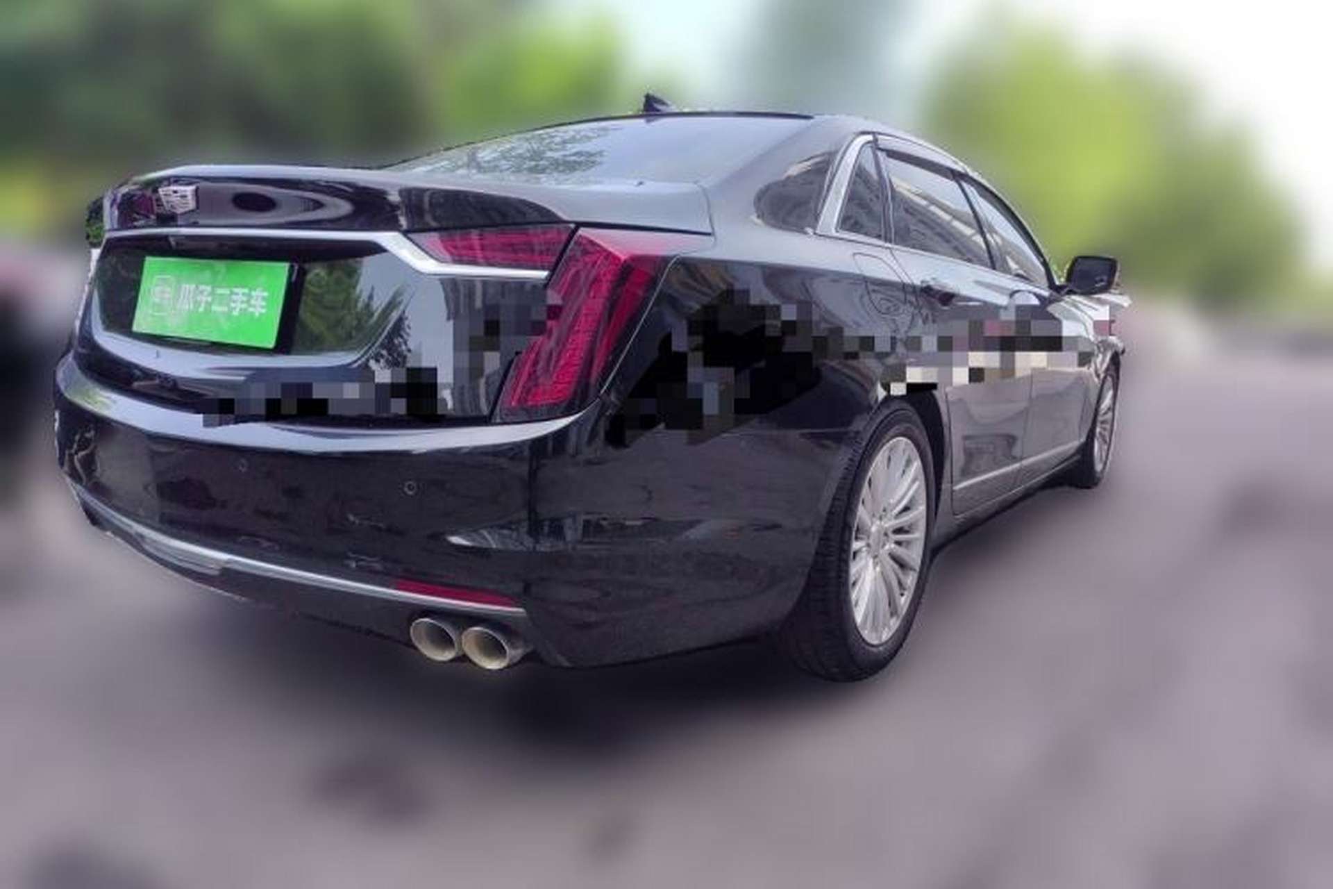 Used Cadillac CT6 2021 28T Luxury Version Rear Right 45 Deg