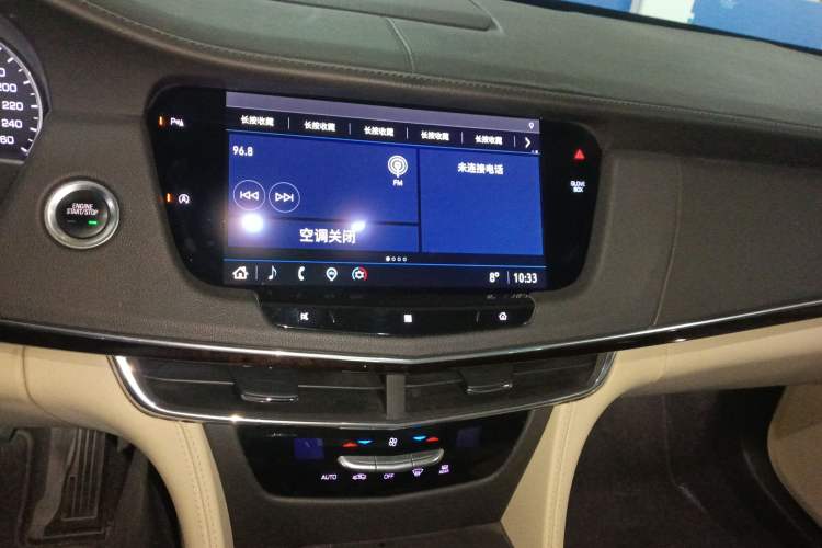 Used Cadillac CT6 2021 28T Fashion Edition Audio And AC Panel