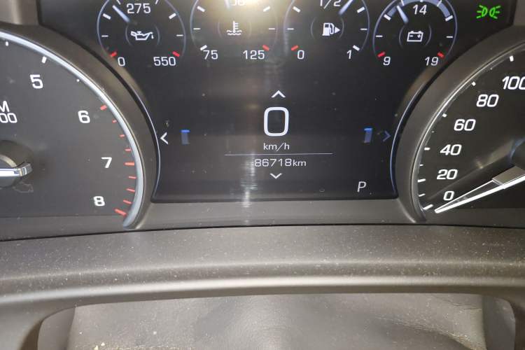 Used Cadillac CT6 2021 28T Elite Edition Odometer Close Up