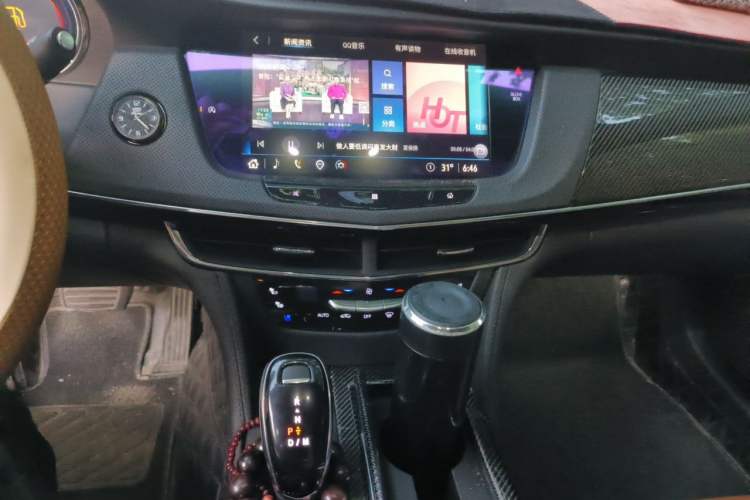 Used Cadillac CT6 2021 28T Luxury Version Audio And AC Panel