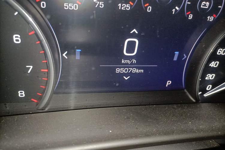 Used Cadillac CT6 2021 28T Elite Edition Odometer Close Up