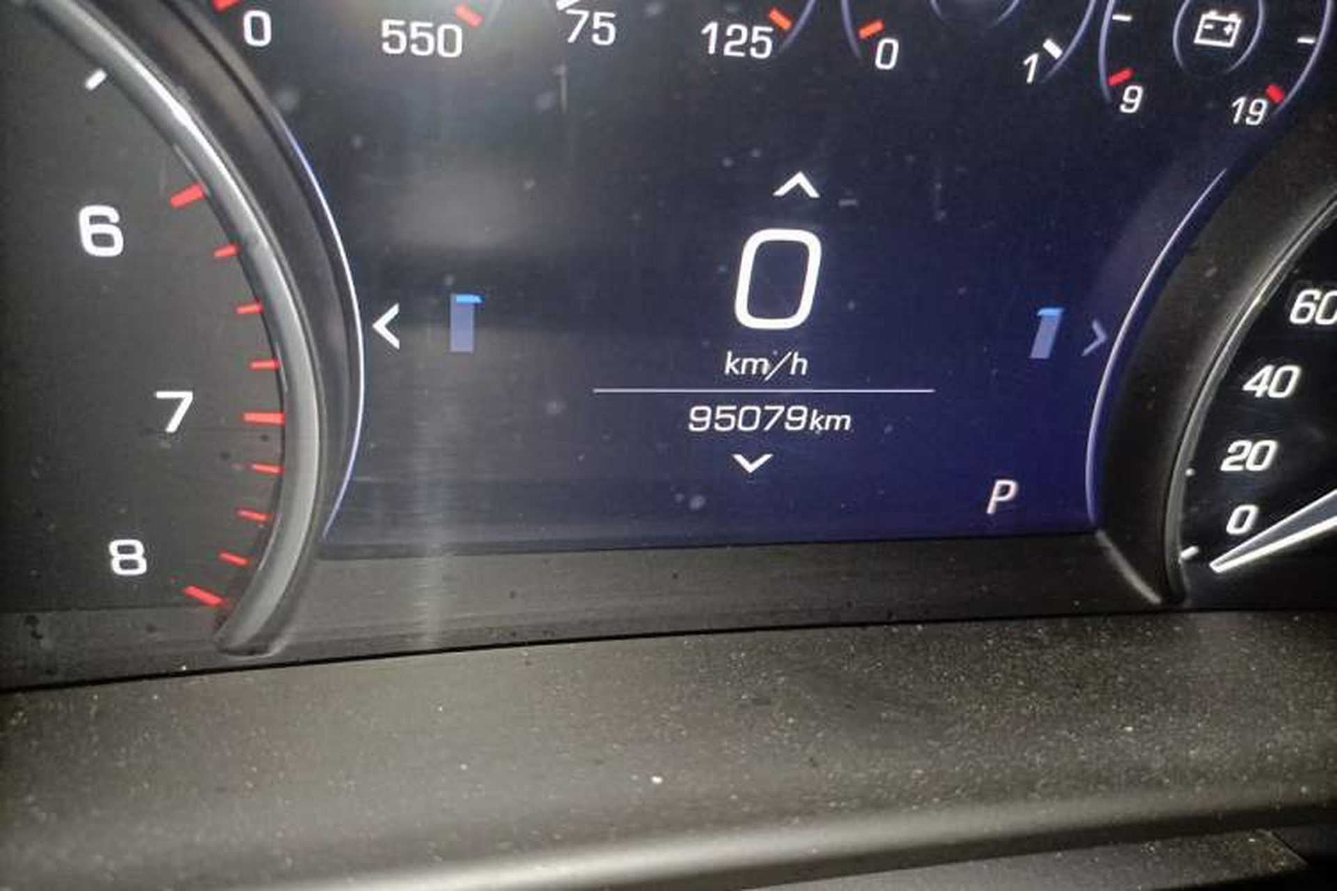 Used Cadillac CT6 2021 28T Elite Edition Odometer Close Up