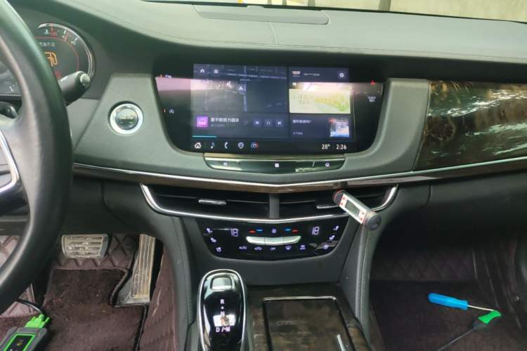 Used Cadillac CT6 2021 28T Luxury Version Audio And AC Panel