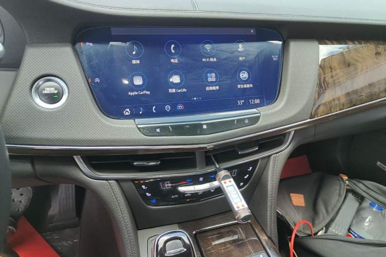 Used Cadillac CT6 2021 28T Luxury Version Audio And AC Panel