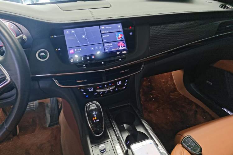 Used Cadillac CT6 2021 28T Luxury Version Audio And AC Panel