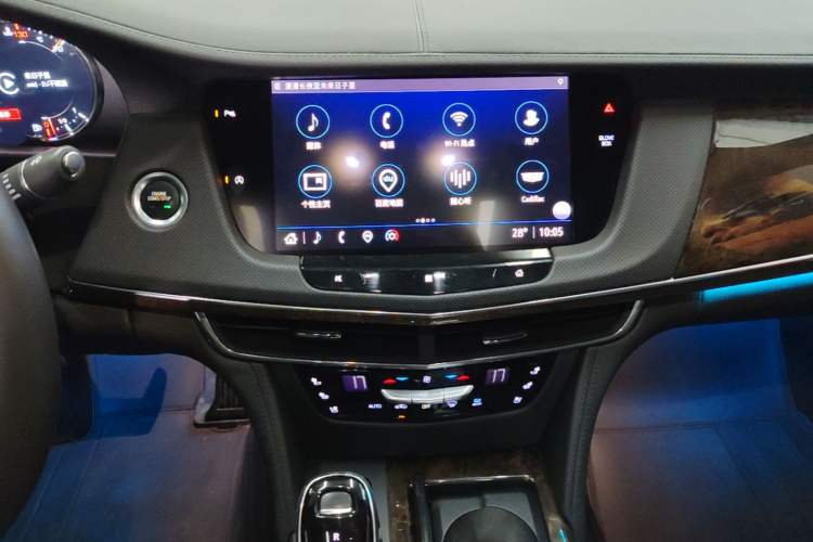 Used Cadillac CT6 2021 28T Luxury Version Audio And AC Panel