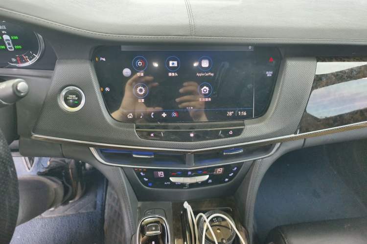 Used Cadillac CT6 2021 28T Luxury Version Audio And AC Panel