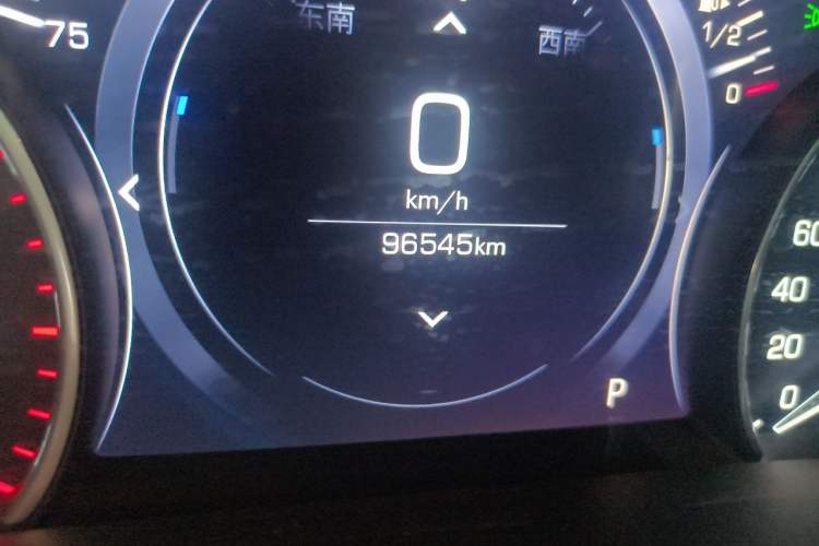 Used Cadillac CT6 2021 28T Elite Edition Odometer Close Up