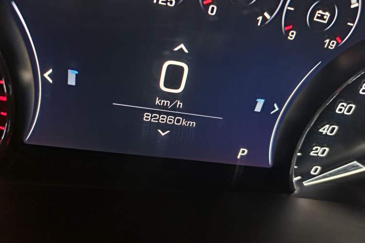 Used Cadillac CT6 2021 28T Elite Edition Odometer Close Up