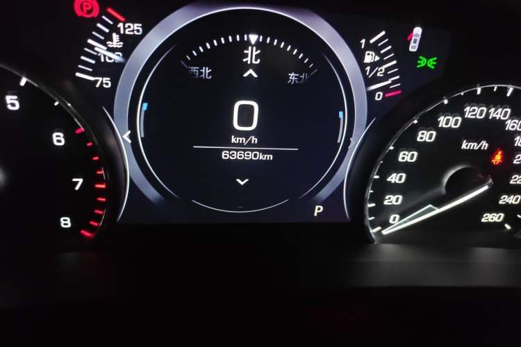 Used Cadillac CT6 2021 28T Elite Edition Odometer Close Up