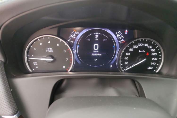 Used Cadillac CT6 2021 28T Elite Edition Odometer Close Up