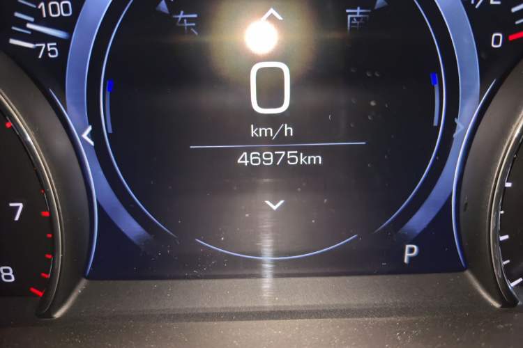 Used Cadillac CT6 2021 28T Elite Edition Odometer Close Up