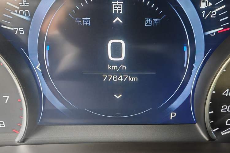Used Cadillac CT6 2021 28T Fashion Edition Odometer Close Up