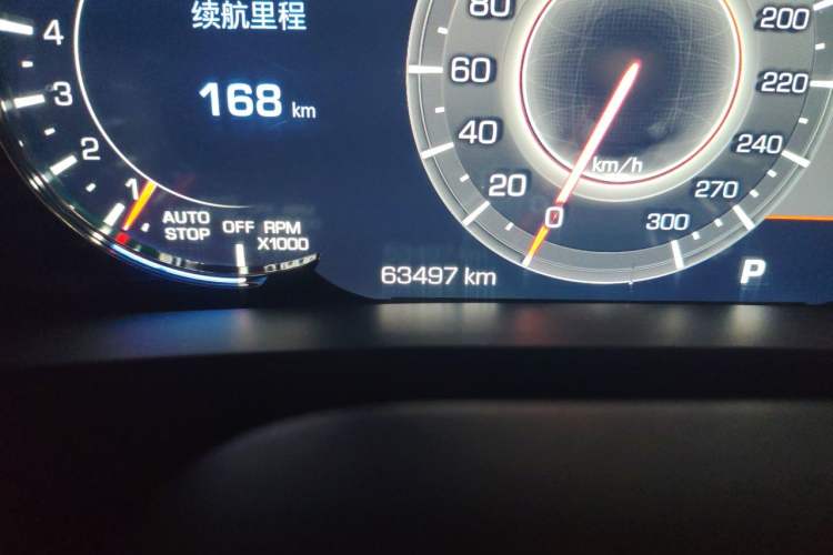 Used Cadillac CT6 2021 28T Luxury Version Odometer Close Up