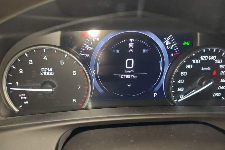 Used Cadillac CT6 2021 28T Fashion Edition Odometer Close Up