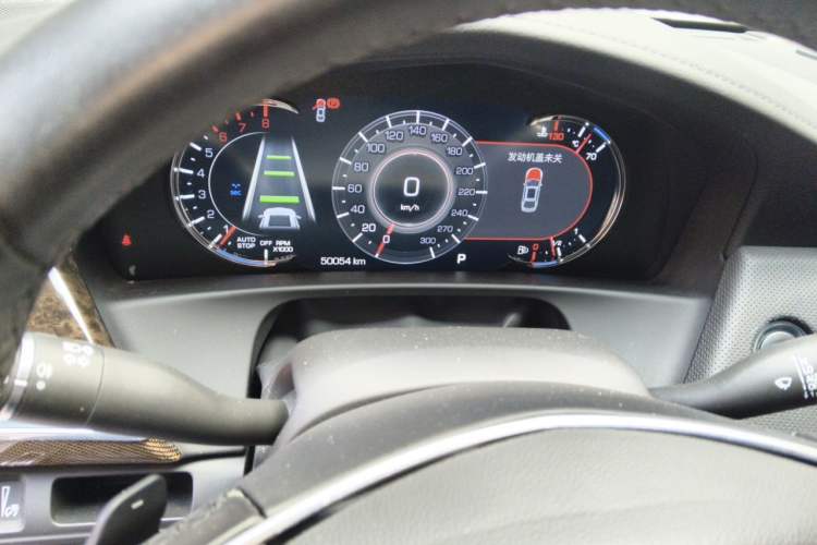 Used Cadillac CT6 2021 28T Luxury Version Odometer Close Up