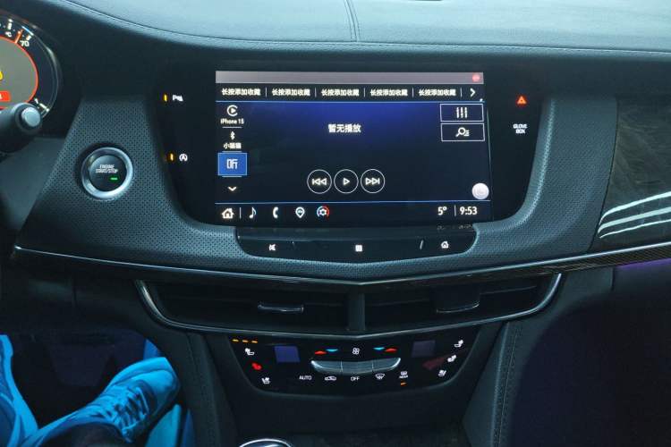 Used Cadillac CT6 2022 28T Luxury Edition Audio And AC Panel