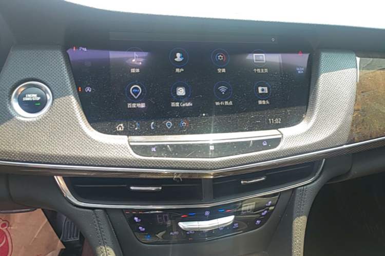 Used Cadillac CT6 2022 28T Luxury Edition Audio And AC Panel