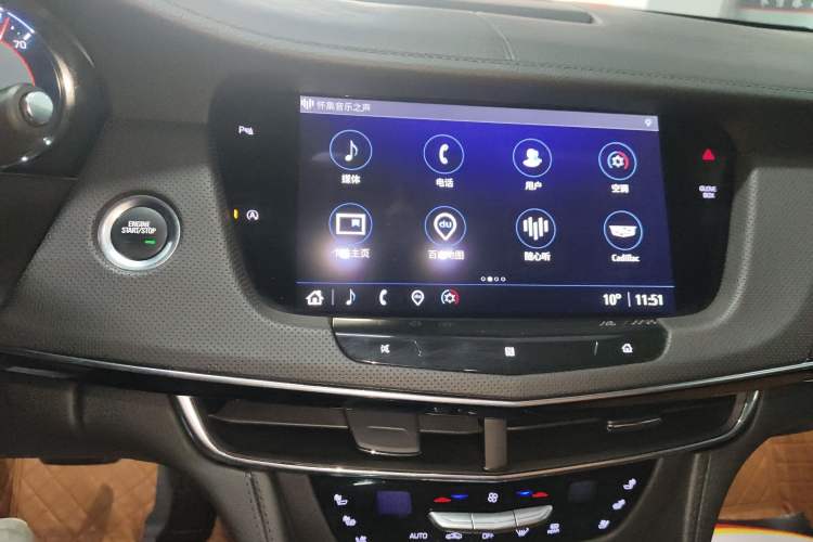 Used Cadillac CT6 2022 28T Luxury Edition Audio And AC Panel