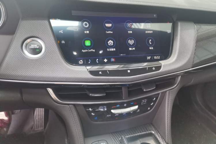 Used Cadillac CT6 2022 28T Prestige Edition Audio And AC Panel
