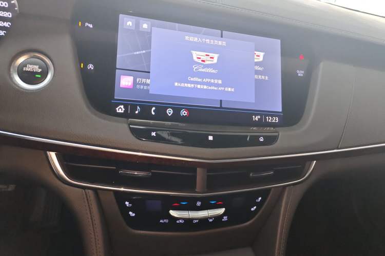 Used Cadillac CT6 2022 28T Fashion Edition Audio And AC Panel
