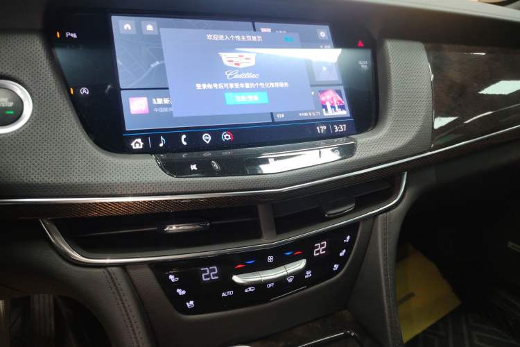 Used Cadillac CT6 2022 28T Luxury Edition Audio And AC Panel