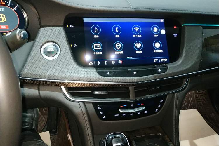 Used Cadillac CT6 2022 28T Luxury Edition Audio And AC Panel