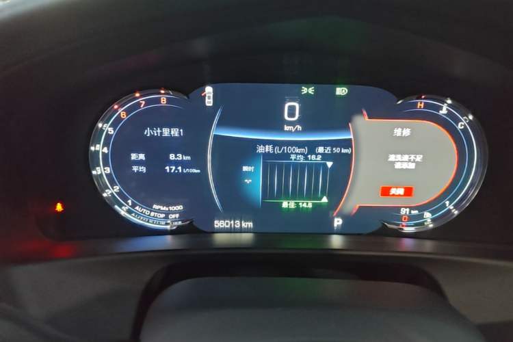 Used Cadillac CT6 2022 28T Luxury Edition Instrument Cluster
