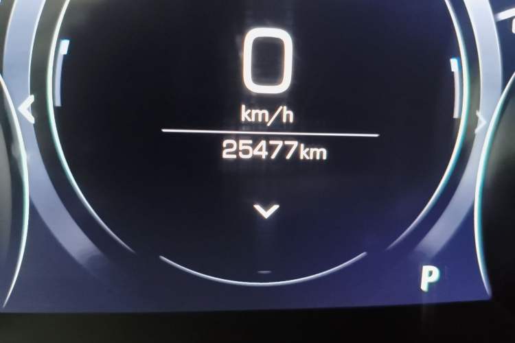 Used Cadillac CT6 2022 28T Fashion Edition Odometer Close Up