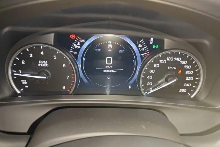 Used Cadillac CT6 2022 28T Fashion Edition Odometer Close Up
