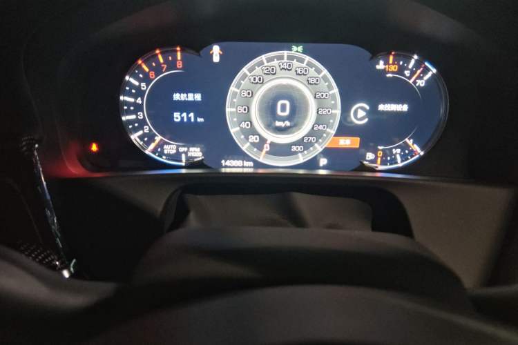 Used Cadillac CT6 2022 28T Prestige Edition Odometer Close Up