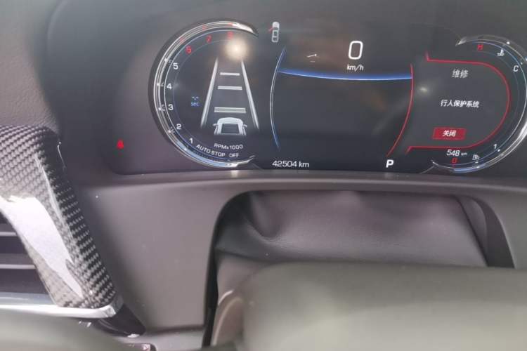 Used Cadillac CT6 2022 28T Prestige Edition Odometer Close Up